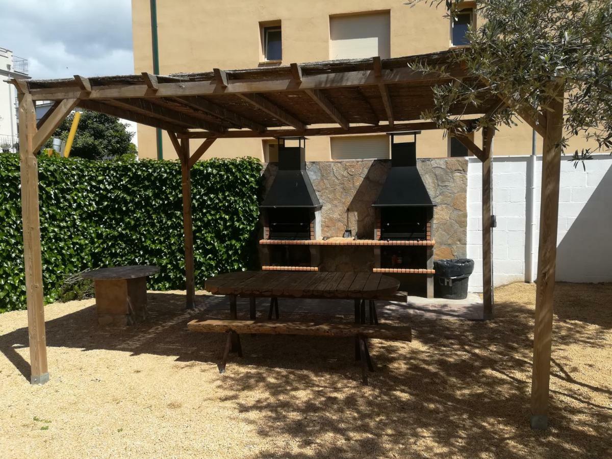 Apartamentos Les Palmeres Platja d'Aro Esterno foto